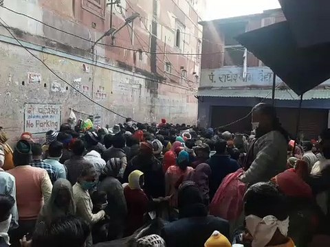 नववर्ष के पहले दिन कैलामाता-मदनमोहनजी मंदिर में ऐसी उमड़ी भीड़...देखें वीडियो