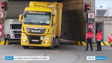 Brexit : une frontière européenne rétablie à Calais