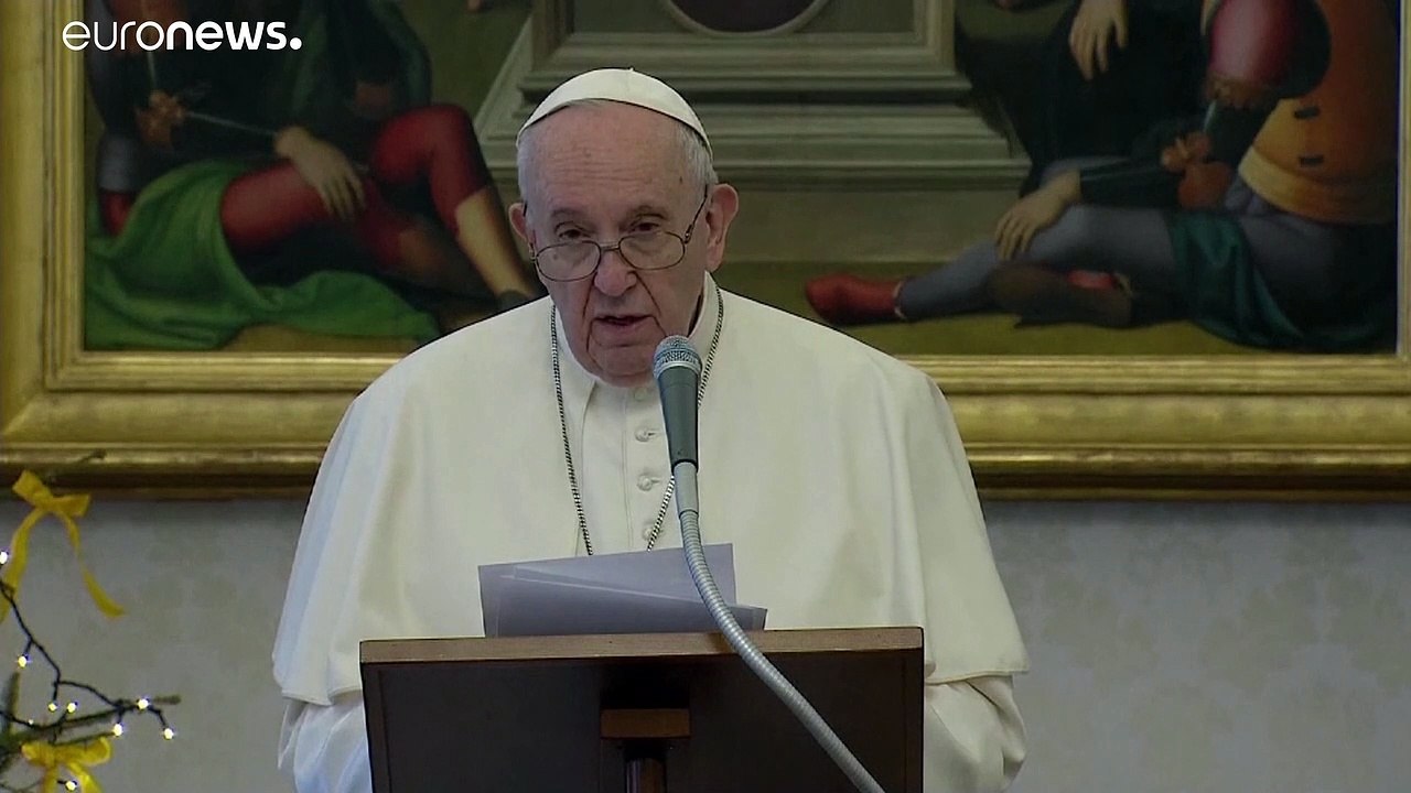"Paz, esperanza y concordia", los deseos del papa en su mensaje de Año Nuevo