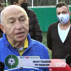 Nihat Özdemir: "Ana hedefimiz mart sonu seyirciyle devam etmek"