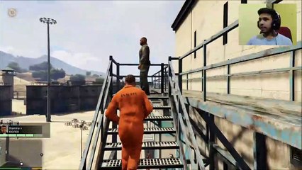 FRANKLIN ESCAPE FROM PRISON | GTA V GAMEPLAY # 9