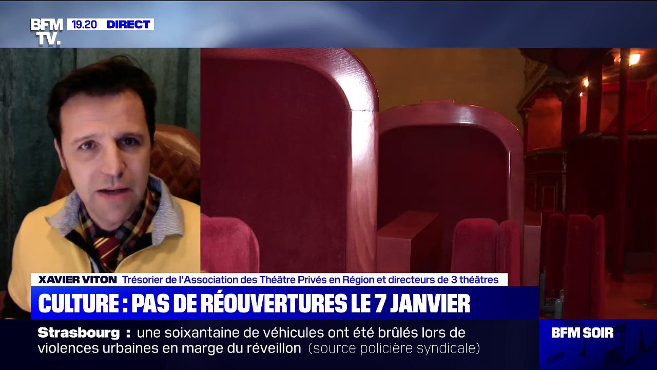 Fermeture des lieux culturels: pour Xavier Viton (Association des théâtres privés en région), "les artistes ont cette sensation d'être muselés"
