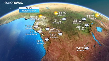 Download Video: Africanews weather Africa today 02/01/2021