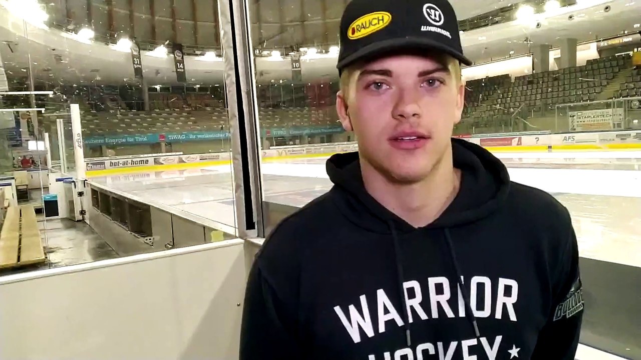 Philipp Pöschmann nach dem Spiel gegen Innsbruck