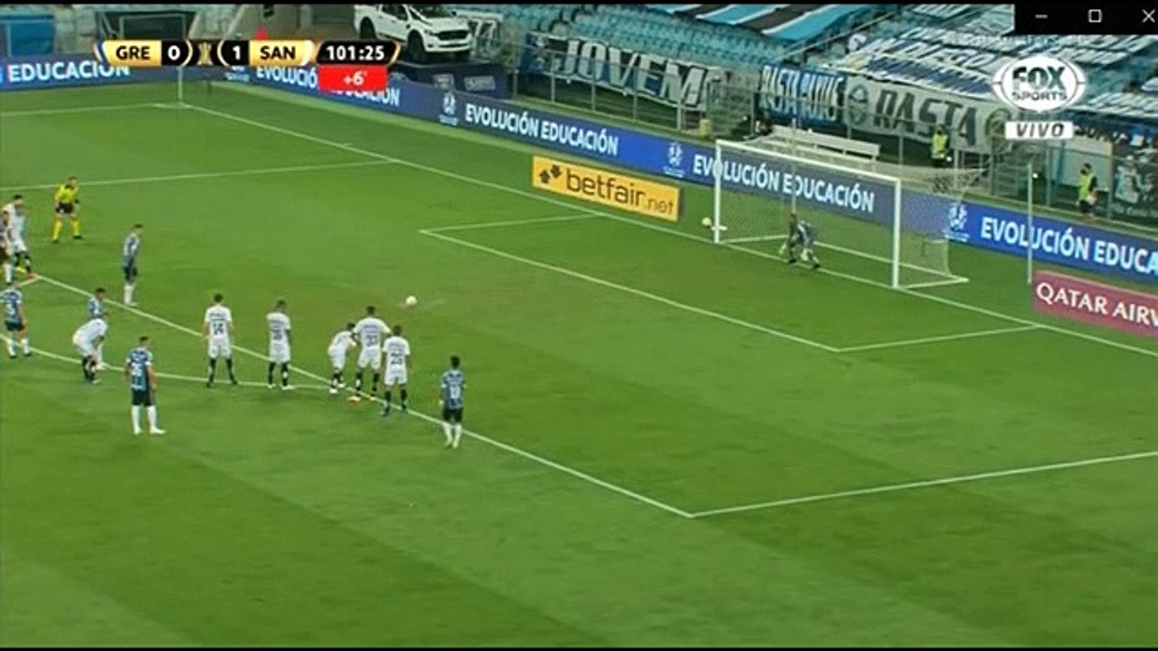 gol do gremio diego souza 1x1