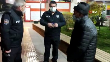 Nusaybin polisi sokakta yaşayan vatandaşa otelde konuklama imkanı sağlandı