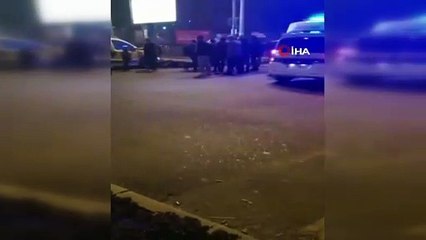 Kısıtlamada taksiciler boş yolda kafa kafaya çarpıştı: 2 yaralı