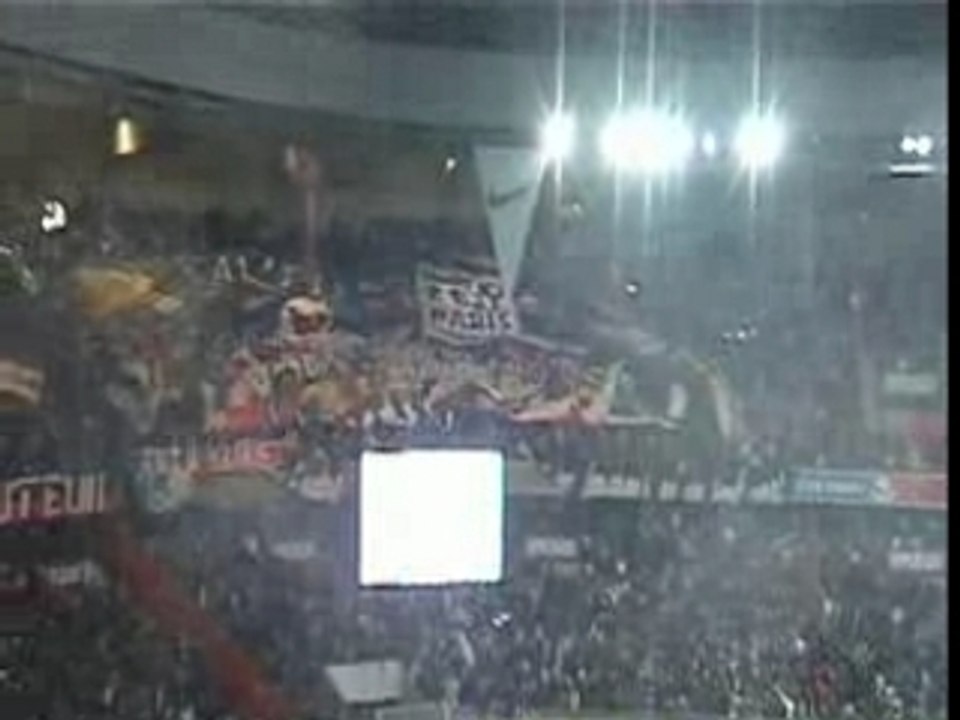 Tifo 5 ans authentiks paris PSG - asse