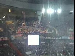 Tifo 5 ans authentiks paris PSG - asse