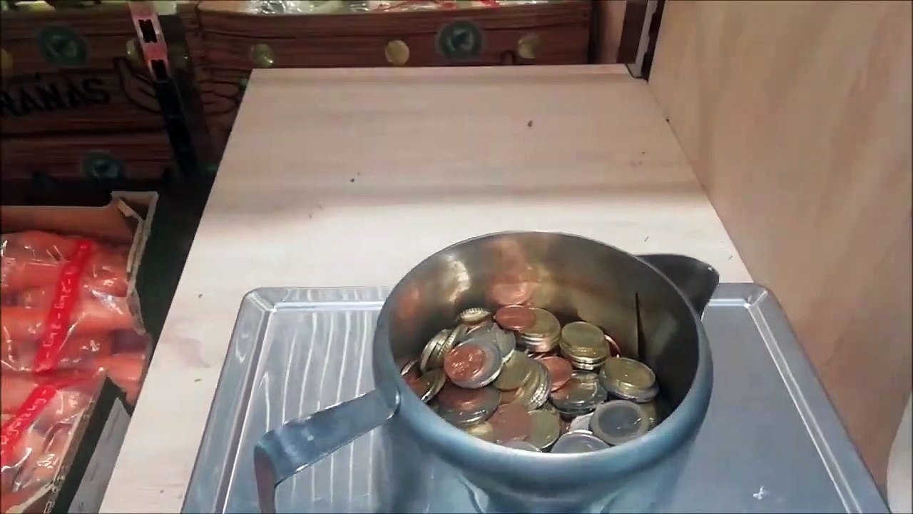 4 kg Euro Coins in Cash, 4 Kg Münzen in Bares ist Rares