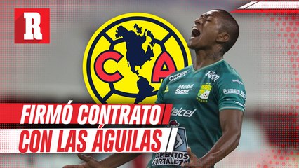 Pedro Aquino firmó contrato con el América