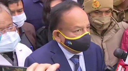 Harsh Vardhan visits Delhi hospital as dry run for coronavirus vaccination begins in India