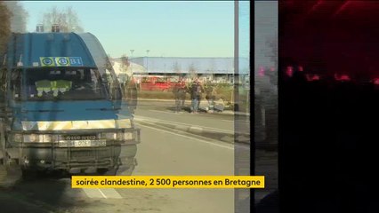 Ille-et-Vilaine : 2 500 personnes réunies dans une fête clandestine