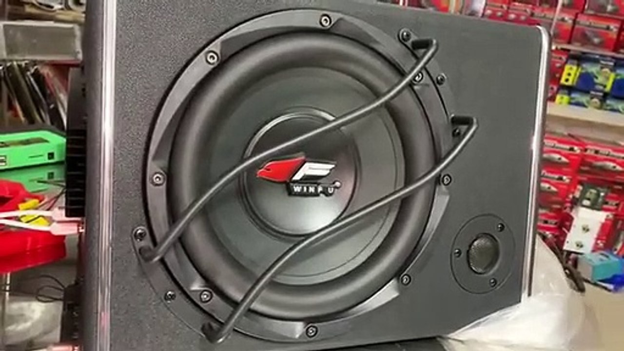 WINFU 10 CAR ACTIVE SUBWOOFER ZAHID CAR DECORATION SUBWOOFER
