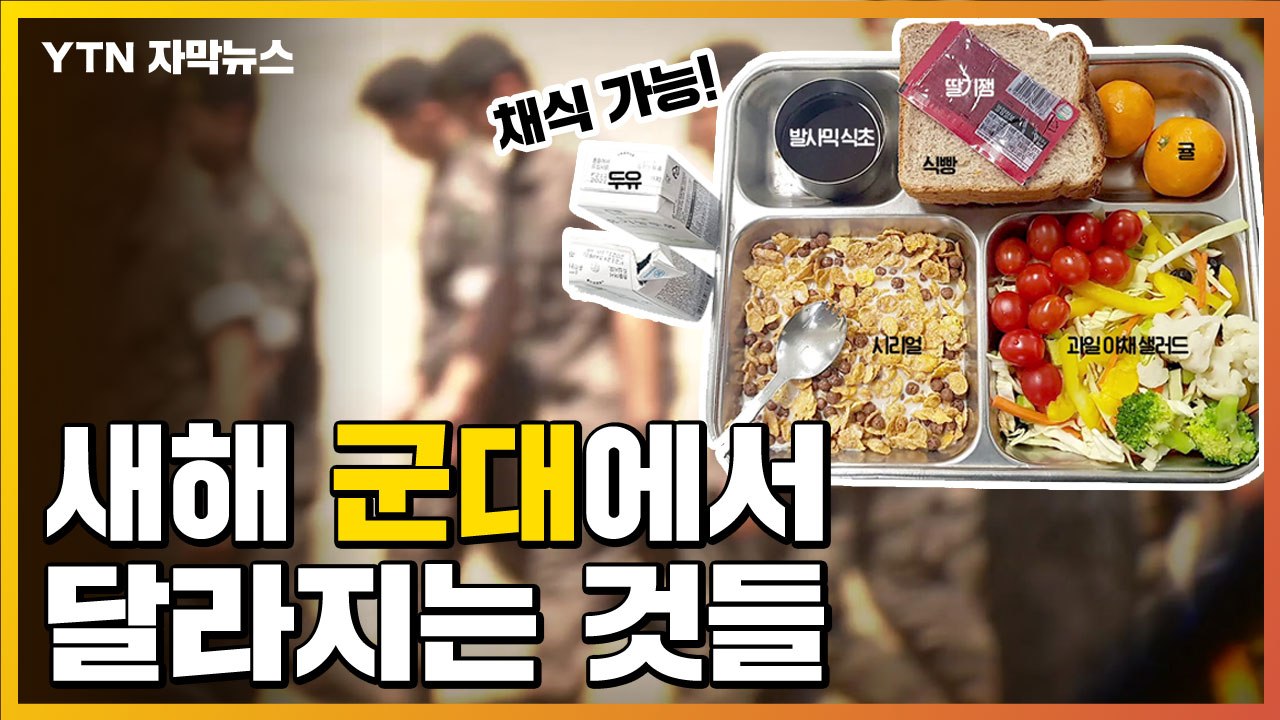 [자막뉴스] "채식 가능, 봉급 인상"...새해 군대 달라지는 것들! / YTN