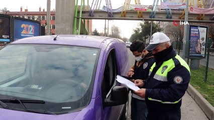 80 saatlik kısıtlamanın ikinci gününde de denetimler devam ediyor