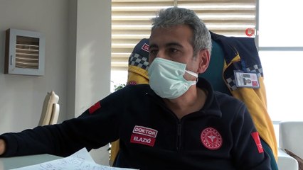 Depremler ve pandemiyle sarsılan Elazığ'da 112 Acil, 379 bin çağrıya cevap verdi