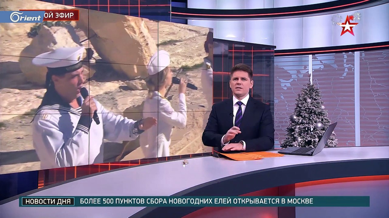 روسيا تقيم حفلا موسيقيا لجنودها في مدينة تدمر