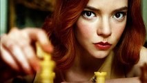 Anya Taylor Joy HOT RED _ Queen's Gambit