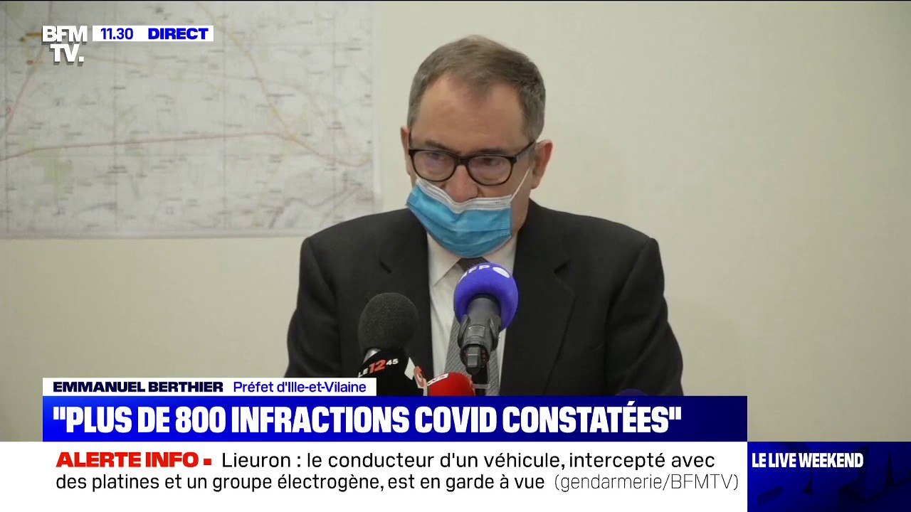 Le préfet d'Ille-et-Vilaine sur la rave party: "Les forces de sécurité ont voulu investir le site (…) des heurts violents ont été enregistrés"