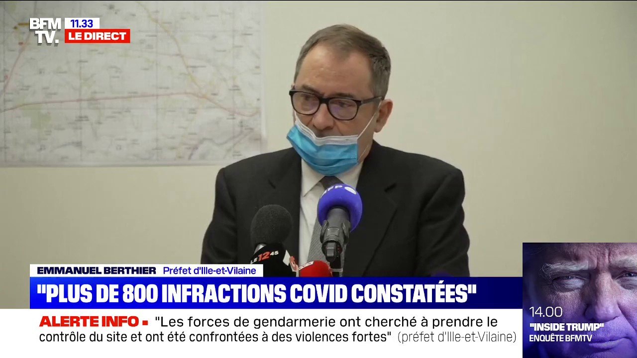 Le préfet d'Ille-et-Vilaine sur la rave party: "Nous avons saisi des enceintes, des platines, des groupes électrogènes"