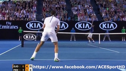 TENNIS DJOKOVIC VS FEDERER Melbourne HD