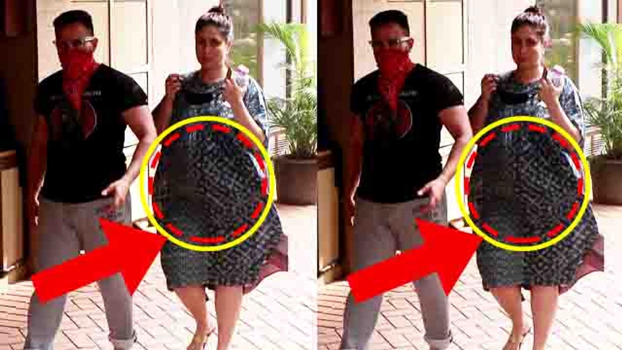 Kareena Kapoor with Saif Ali Khan Snapped at Bandra | FilmiBeat