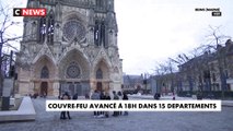 Couvre-feu avancé à 18h dans 15 départements