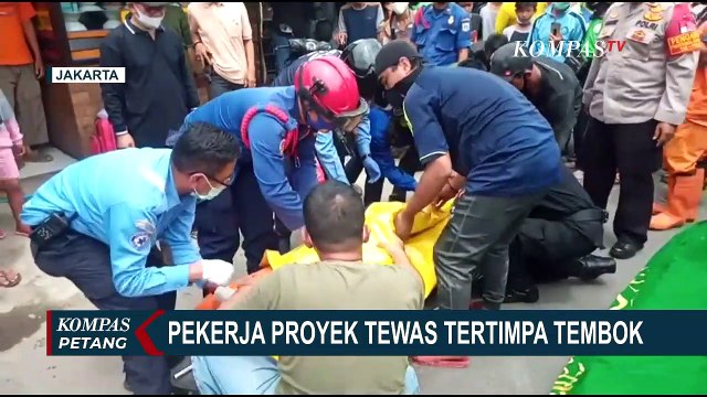 Pekerja Proyek Bangunan di Kawasan Jagakarsa Tewas Tertimpa Tembok Setinggi 3 Meter