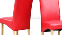 High Back Leather Dining Chairs
