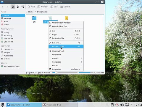 Gerador de funções GF1: Instalação da interface gráfica no Kubuntu 16.04 LTS