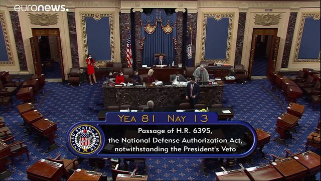 Конгресс США преодолел вето президента