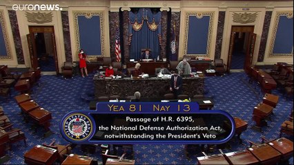 Конгресс США преодолел вето президента