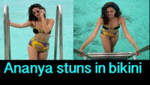 Ananya Panday flaunts perfect curves in bikini