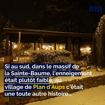 Chute de neige dans le Var: une route dégagée, les services techniques restent en alerte