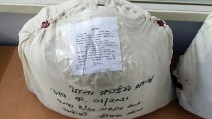 क्राइम ब्रांच ने  दो गांजा तस्कर को किया गिरफ्तार,अवैध मादक पदार्थ के कारोबार में थे लिप्त