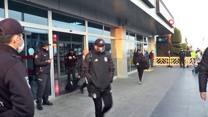 Beşiktaş kafilesi Kayseri'de