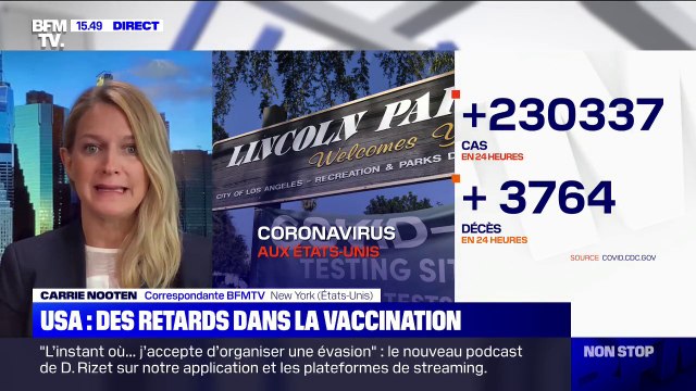 Covid-19: aux États-Unis la vaccination prend du retard