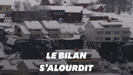 En Norvège, le bilan s'alourdit à 5 morts après le glissement de terrain