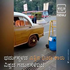 Two Bulls And Half-a-Car Make One Big Viral Taxi