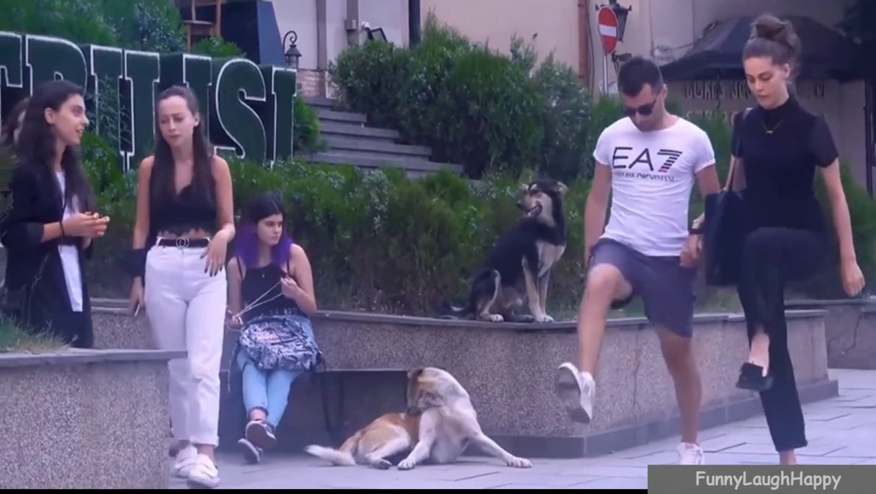 Humorous Misstep on invisible something prank 1.0