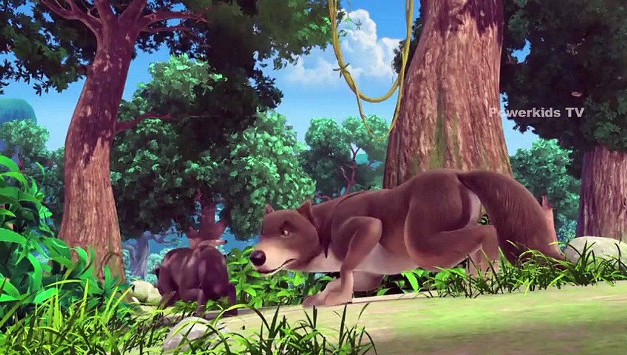 चालाक फीयोना _ हिंदी कहानीयाँ । जंगल बुक _ पॉवरकिड्स टी.वी(480P)