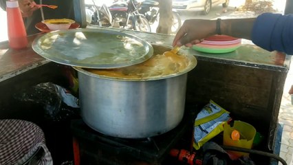 Zaykadar Ragda Samosa | Indian Street Food | Mahesana