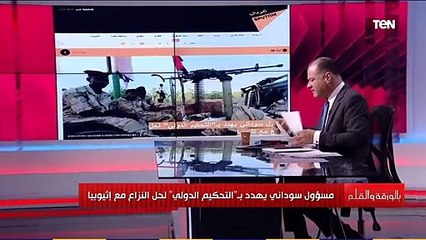 الديهي : السودان قد تلجأ الى التحكيم الدولى بسبب سد النهضة