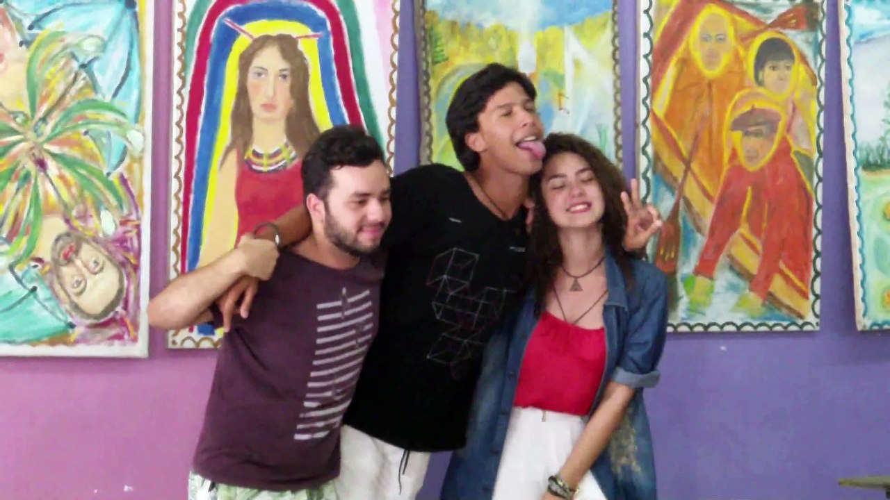 Momento de intervalo em uma visita técnica do curso de Turismo da UFMA no ano de 2017.