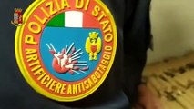 Taranto - Oltre 20 chili di bombe carta arrestato 36enne (02.01.21)