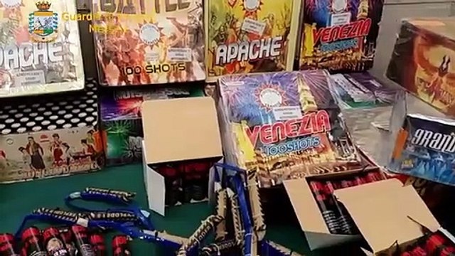 Messina - Sequestrati oltre 3 quintali di botti illegali (02.01.21)