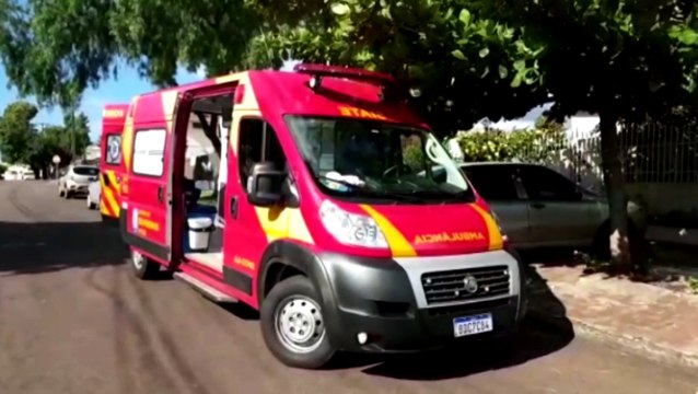 Homem fica ferido ao cair de telhado de residência, na Rua Monte Castelo, no Maria Luíza