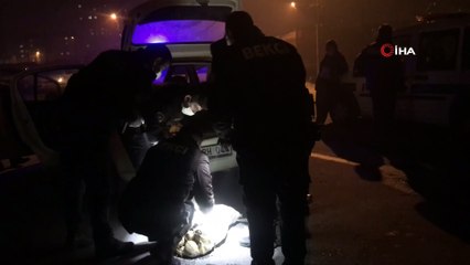 Polisten kaçan otomobilde uyuşturucu ve tabanca ele geçirildi