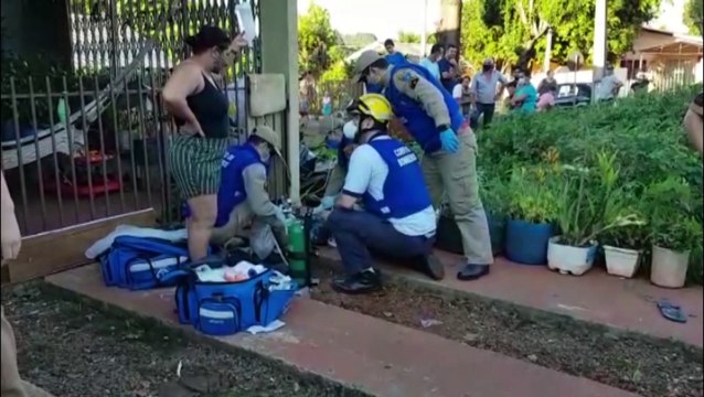 Jovem morre vítima de disparo de arma de fogo na Rua Portugal, no Bairro Cascavel Velho